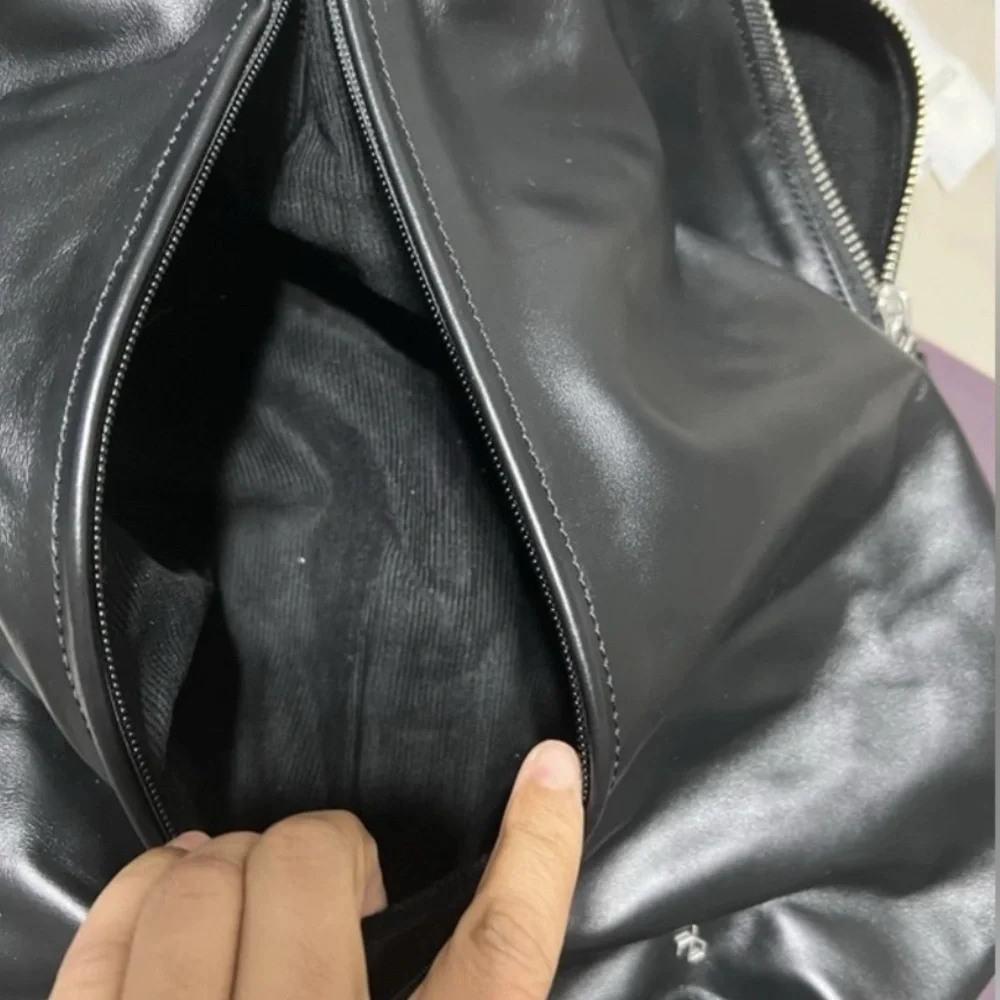 Rag & Bone Commuter Backpack
Black Leather. Slouchy Soft Large Bag - Picture 7 of 11